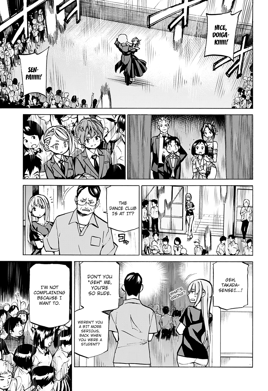Seshiji o Pin! to - Shikakou Kyougi Dance-bu e Youkoso Chapter 21 page 6 - Chapter 21 : The end of the festival and another new beginning!