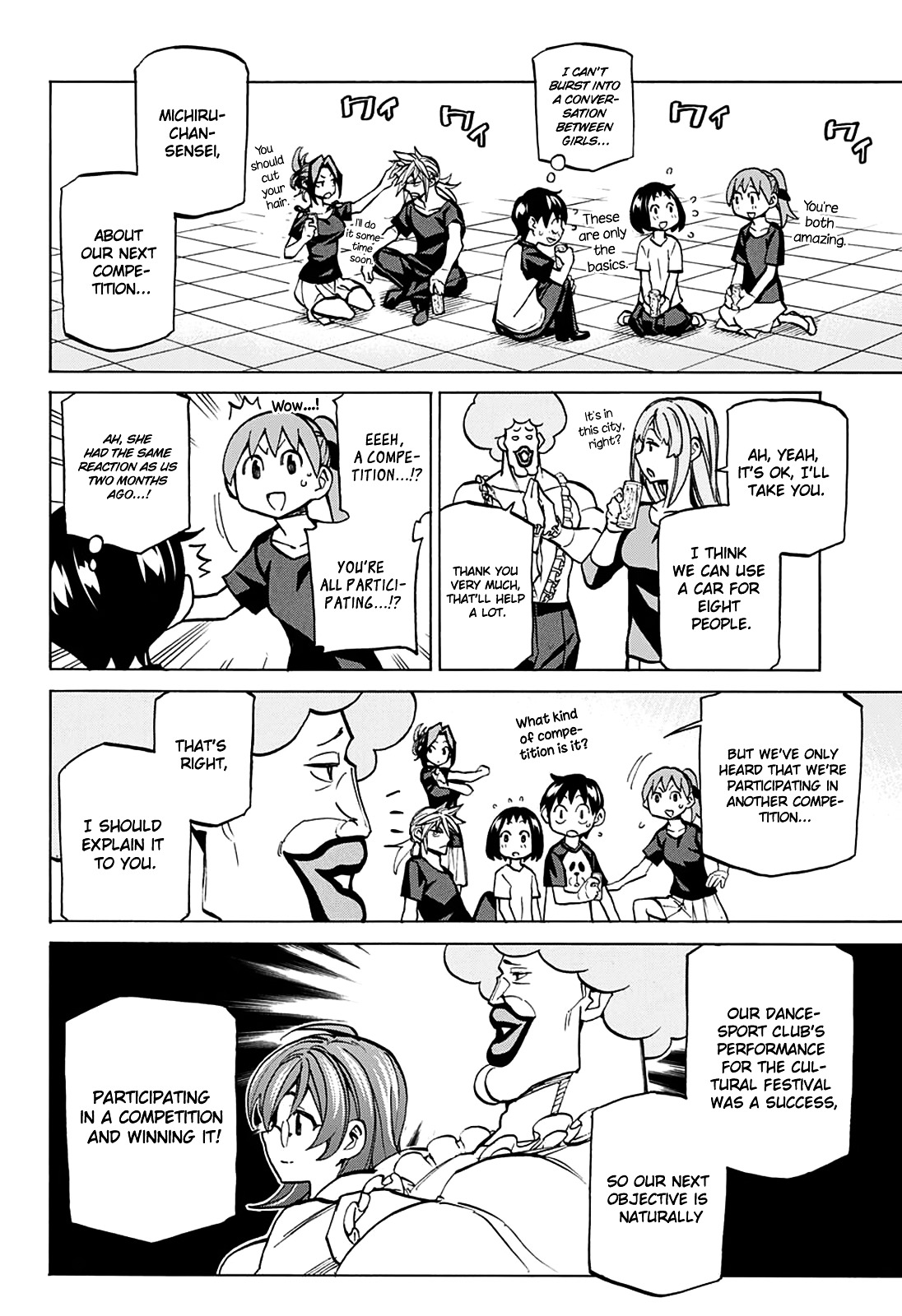 Seshiji o Pin! to - Shikakou Kyougi Dance-bu e Youkoso Chapter 22 page 12 - Chapter 22 : A New Objective