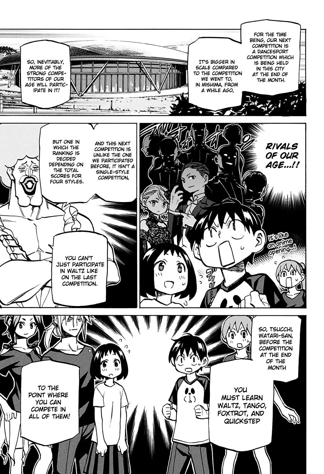 Seshiji o Pin! to - Shikakou Kyougi Dance-bu e Youkoso Chapter 22 page 13 - Chapter 22 : A New Objective