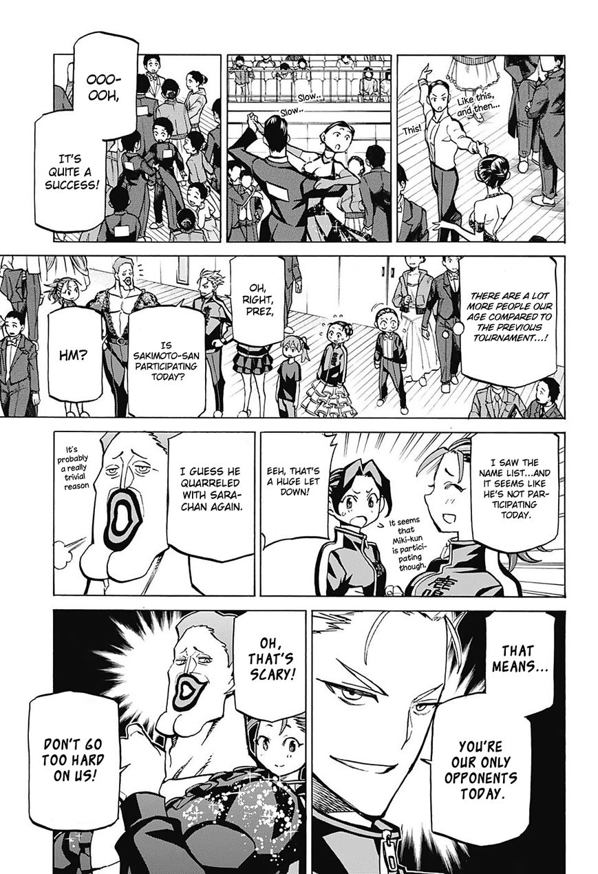 Seshiji o Pin! to - Shikakou Kyougi Dance-bu e Youkoso Chapter 24 page 8 - Chapter 24 : Rivals of Their Generation