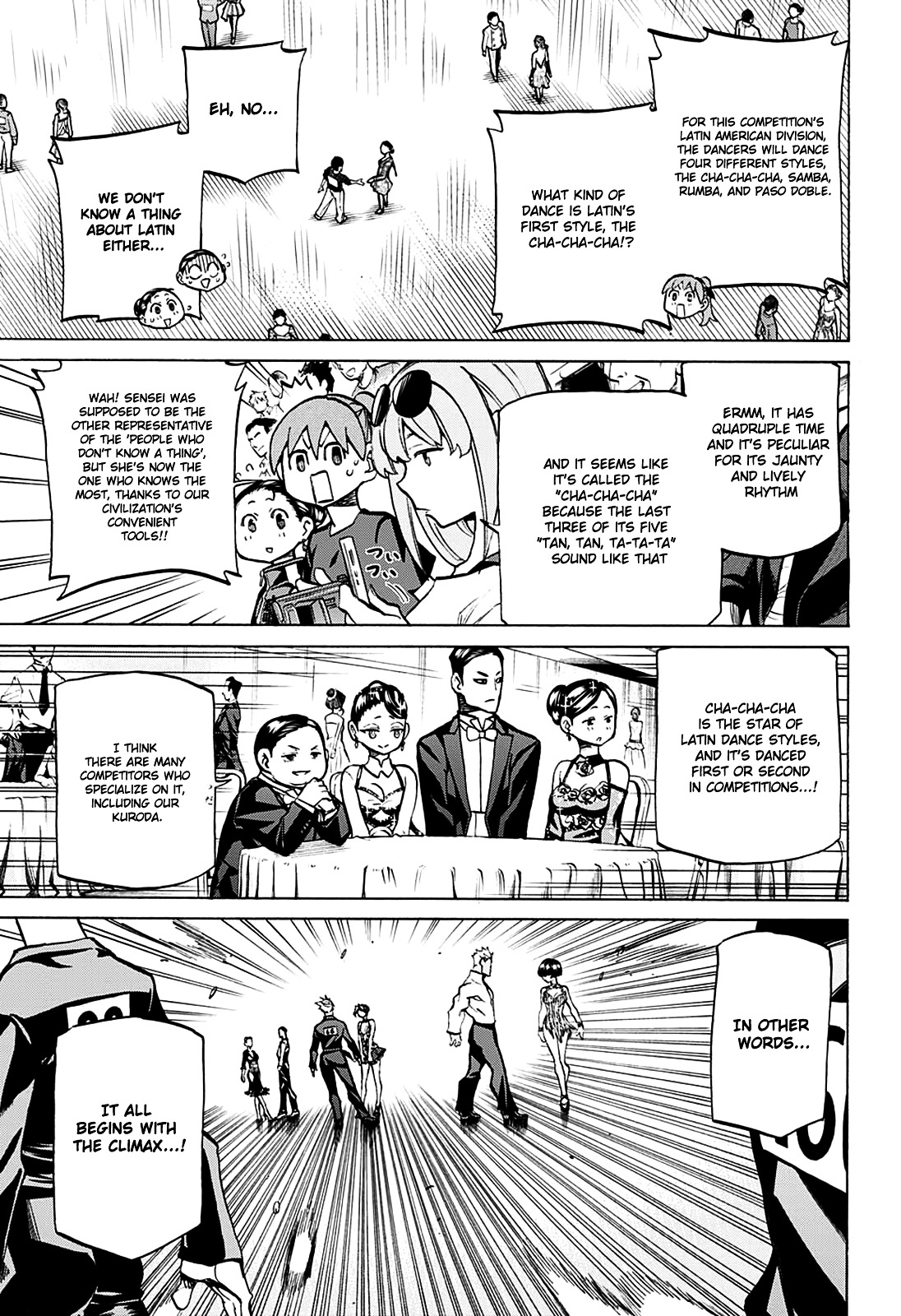 Seshiji o Pin! to - Shikakou Kyougi Dance-bu e Youkoso Chapter 25 page 11 - Chapter 25 : Showdown