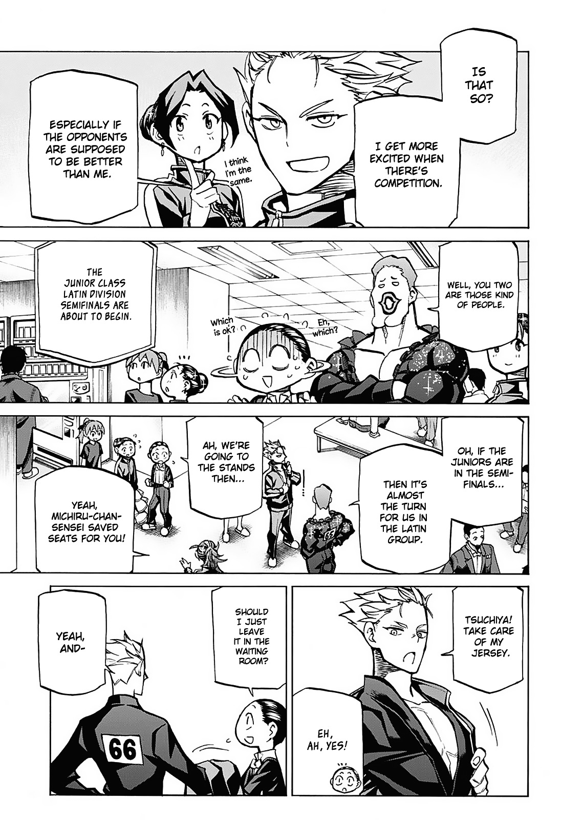 Seshiji o Pin! to - Shikakou Kyougi Dance-bu e Youkoso Chapter 25 page 6 - Chapter 25 : Showdown