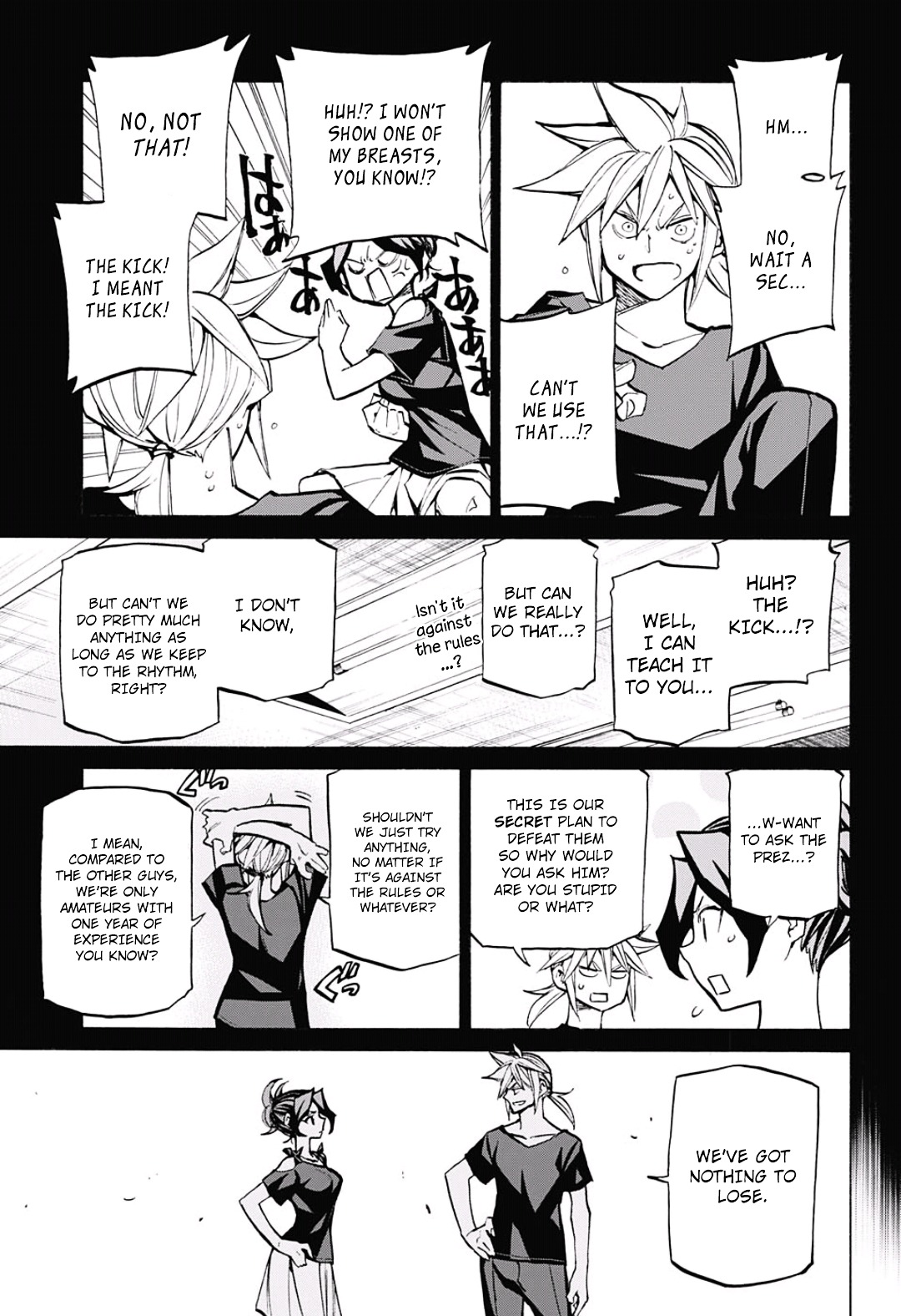 Seshiji o Pin! to - Shikakou Kyougi Dance-bu e Youkoso Chapter 27 page 12 - Chapter 27 : Secret Weapon