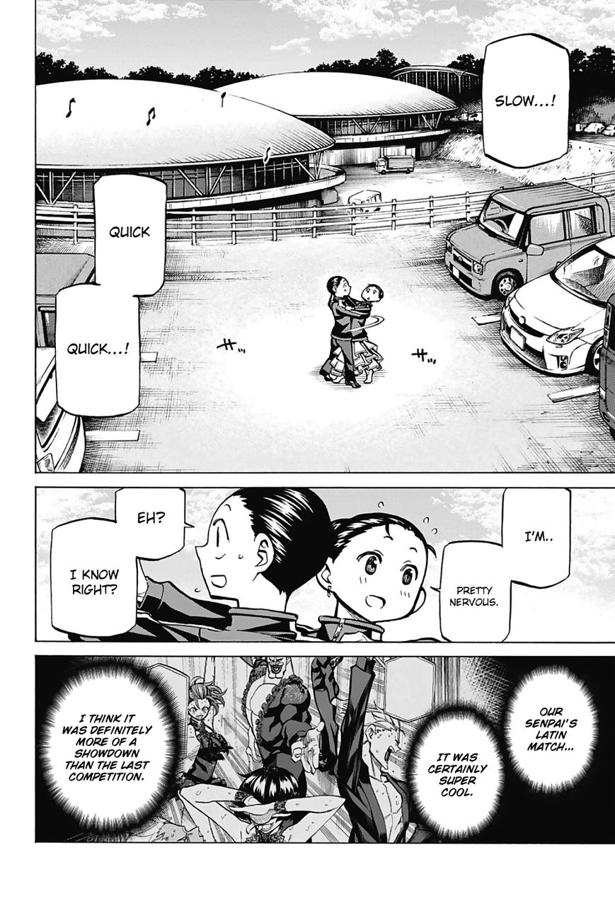 Seshiji o Pin! to - Shikakou Kyougi Dance-bu e Youkoso Chapter 29 page 15 - Chapter 29 : Quiet Determination