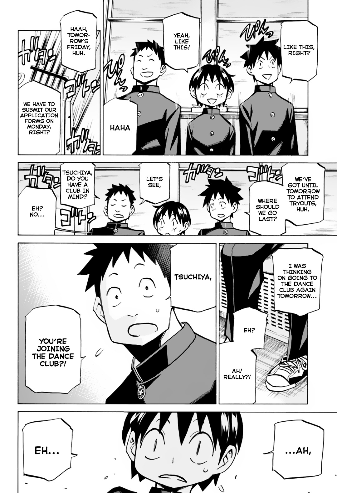 Seshiji o Pin! to - Shikakou Kyougi Dance-bu e Youkoso Chapter 3 page 11 - Chapter 3 : Shall we dance club?