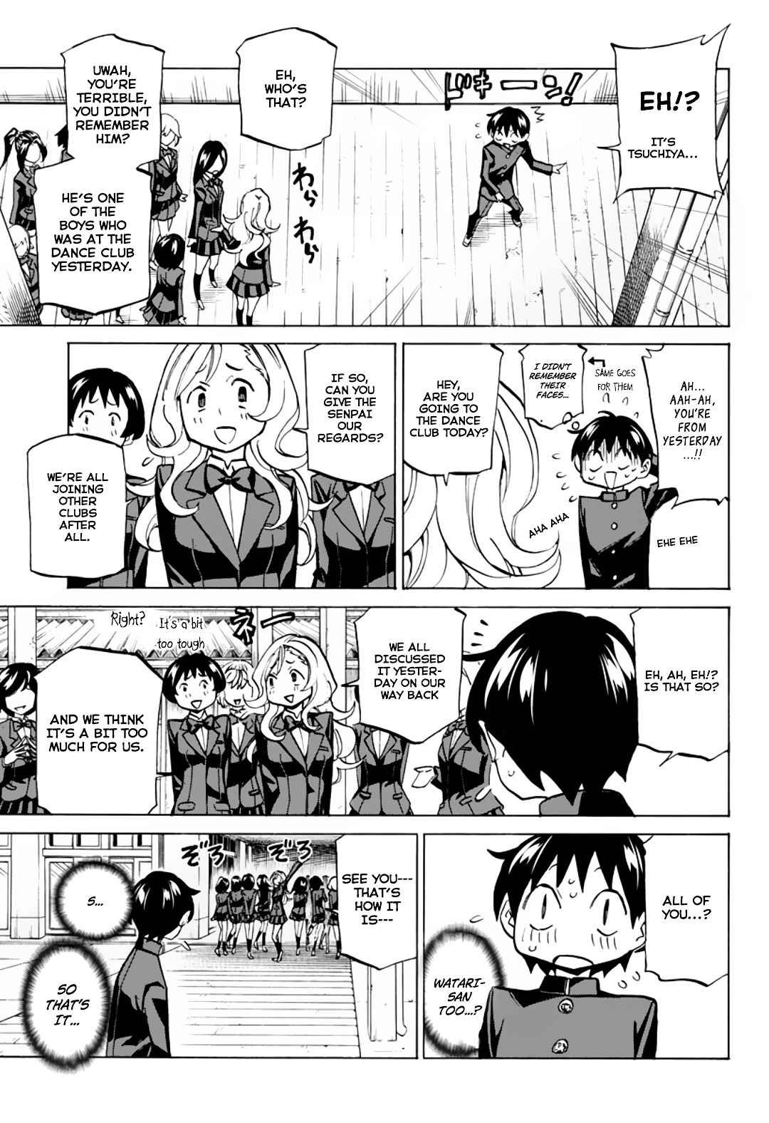 Seshiji o Pin! to - Shikakou Kyougi Dance-bu e Youkoso Chapter 3 page 18 - Chapter 3 : Shall we dance club?