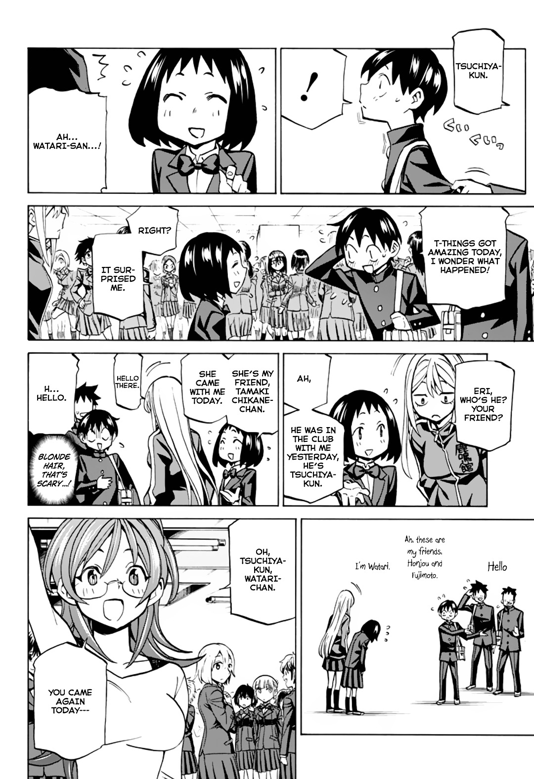 Seshiji o Pin! to - Shikakou Kyougi Dance-bu e Youkoso Chapter 3 page 5 - Chapter 3 : Shall we dance club?