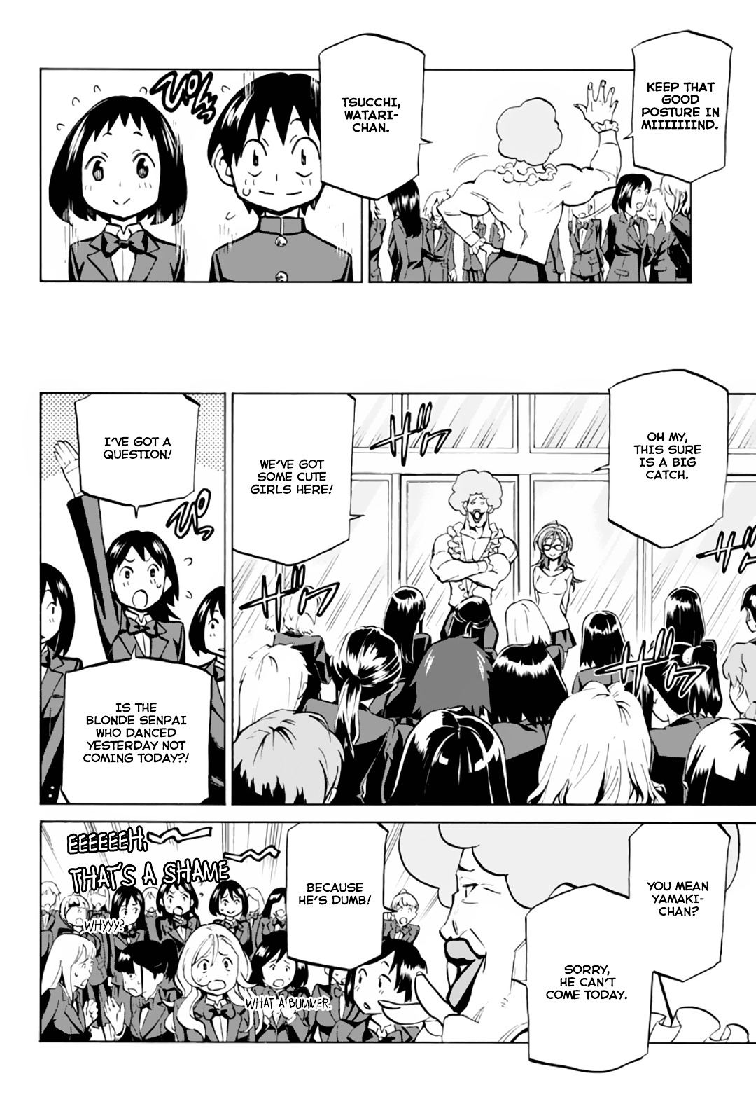 Seshiji o Pin! to - Shikakou Kyougi Dance-bu e Youkoso Chapter 3 page 7 - Chapter 3 : Shall we dance club?