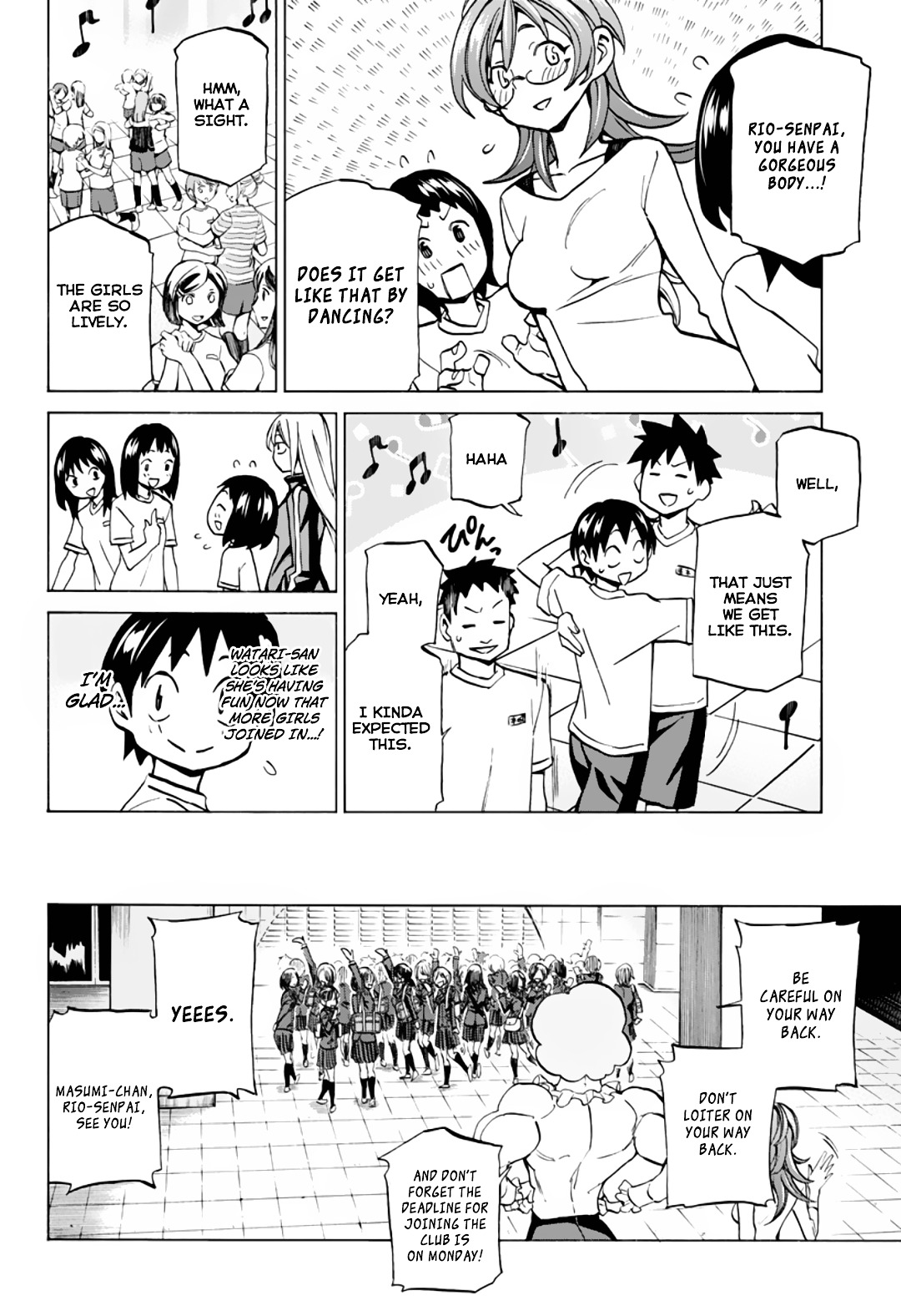 Seshiji o Pin! to - Shikakou Kyougi Dance-bu e Youkoso Chapter 3 page 9 - Chapter 3 : Shall we dance club?