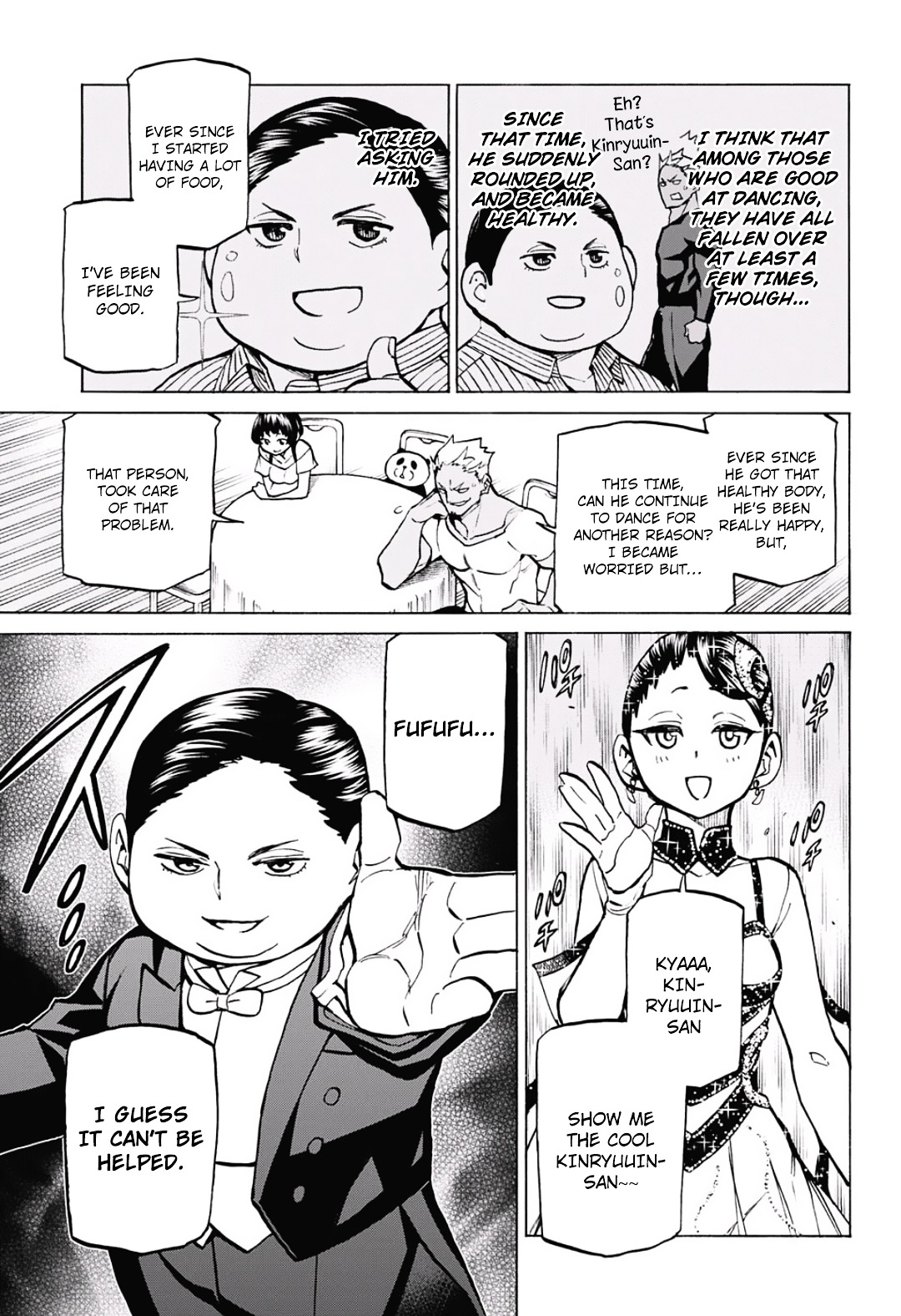Seshiji o Pin! to - Shikakou Kyougi Dance-bu e Youkoso Chapter 32 page 10 - Chapter 32 : Dango Rhythm