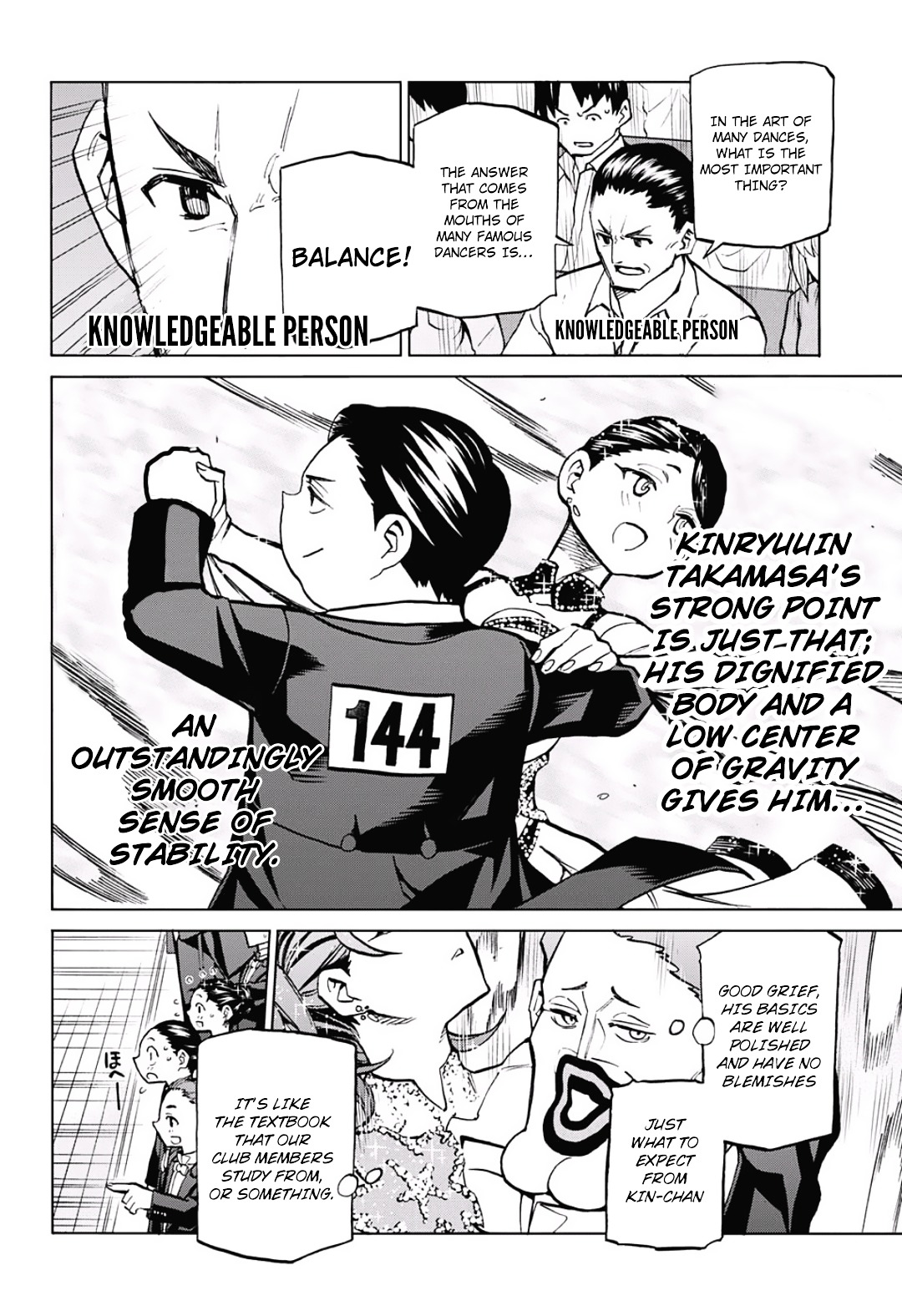 Seshiji o Pin! to - Shikakou Kyougi Dance-bu e Youkoso Chapter 32 page 12 - Chapter 32 : Dango Rhythm