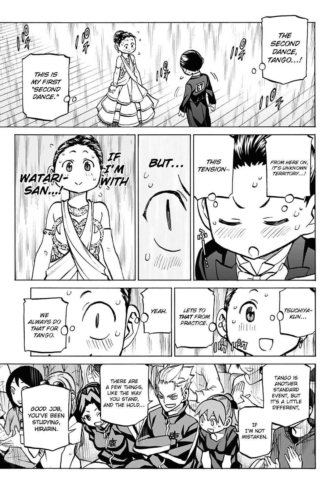 Seshiji o Pin! to - Shikakou Kyougi Dance-bu e Youkoso Chapter 32 page 15 - Chapter 32 : Dango Rhythm