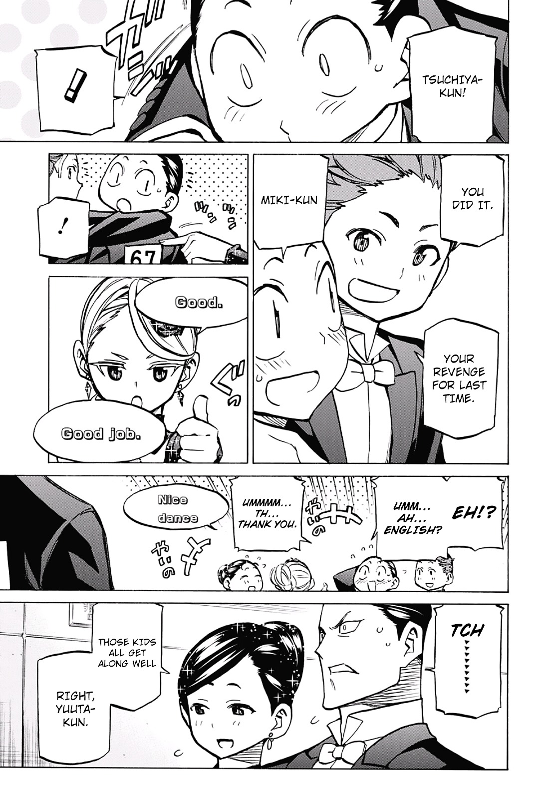 Seshiji o Pin! to - Shikakou Kyougi Dance-bu e Youkoso Chapter 32 page 5 - Chapter 32 : Dango Rhythm