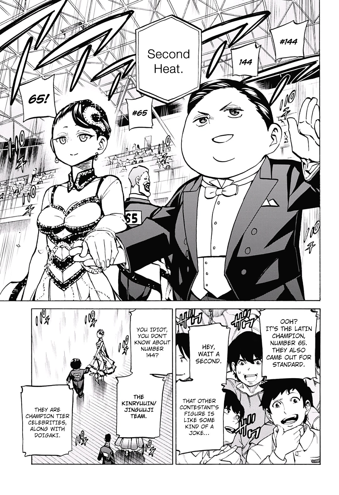 Seshiji o Pin! to - Shikakou Kyougi Dance-bu e Youkoso Chapter 32 page 8 - Chapter 32 : Dango Rhythm