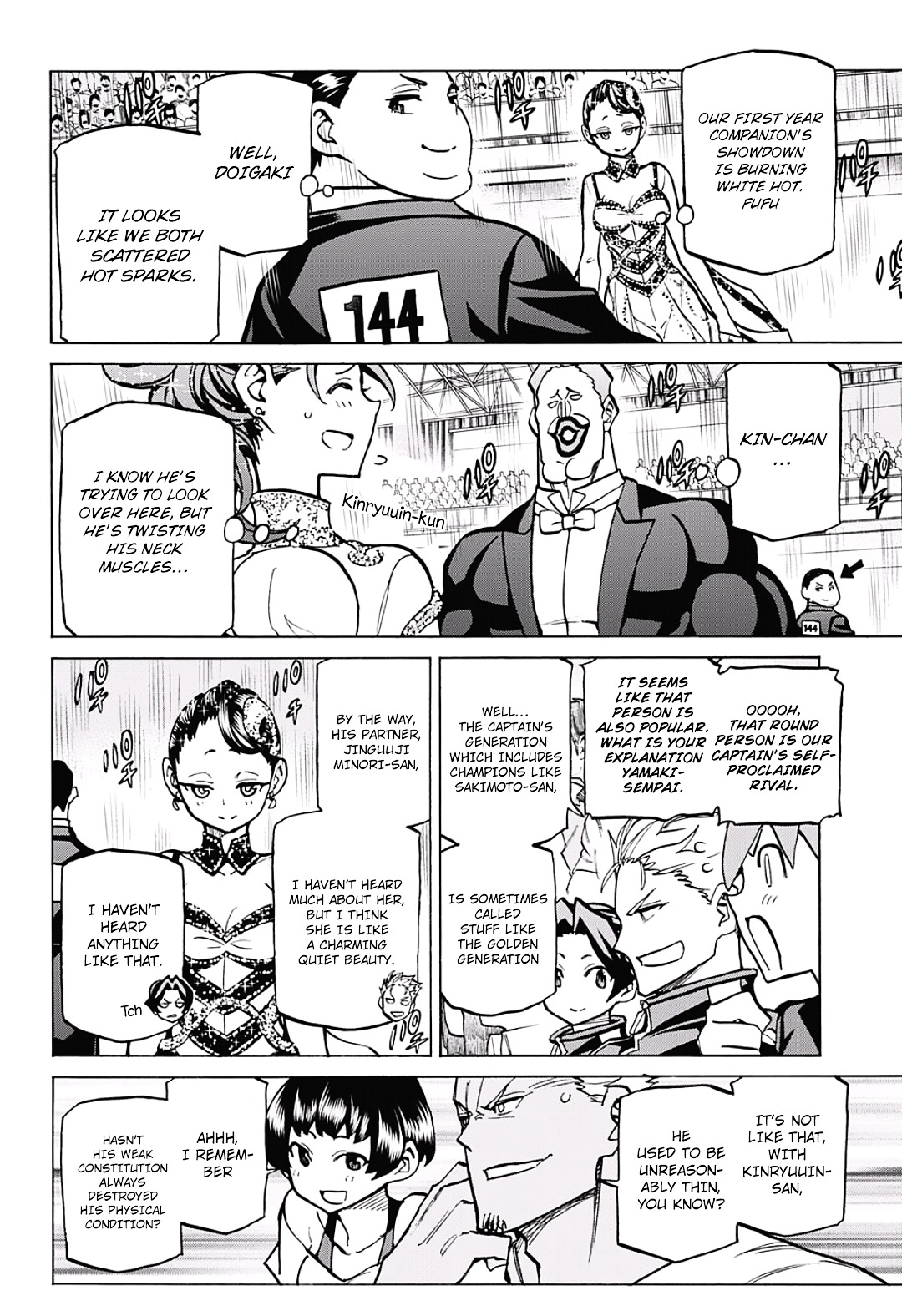 Seshiji o Pin! to - Shikakou Kyougi Dance-bu e Youkoso Chapter 32 page 9 - Chapter 32 : Dango Rhythm