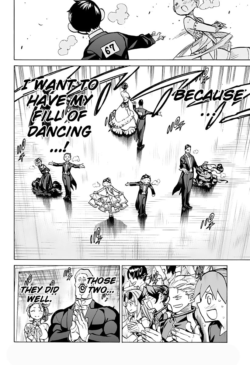 Seshiji o Pin! to - Shikakou Kyougi Dance-bu e Youkoso Chapter 35 page 12 - Chapter 35 : Don't stop dancing