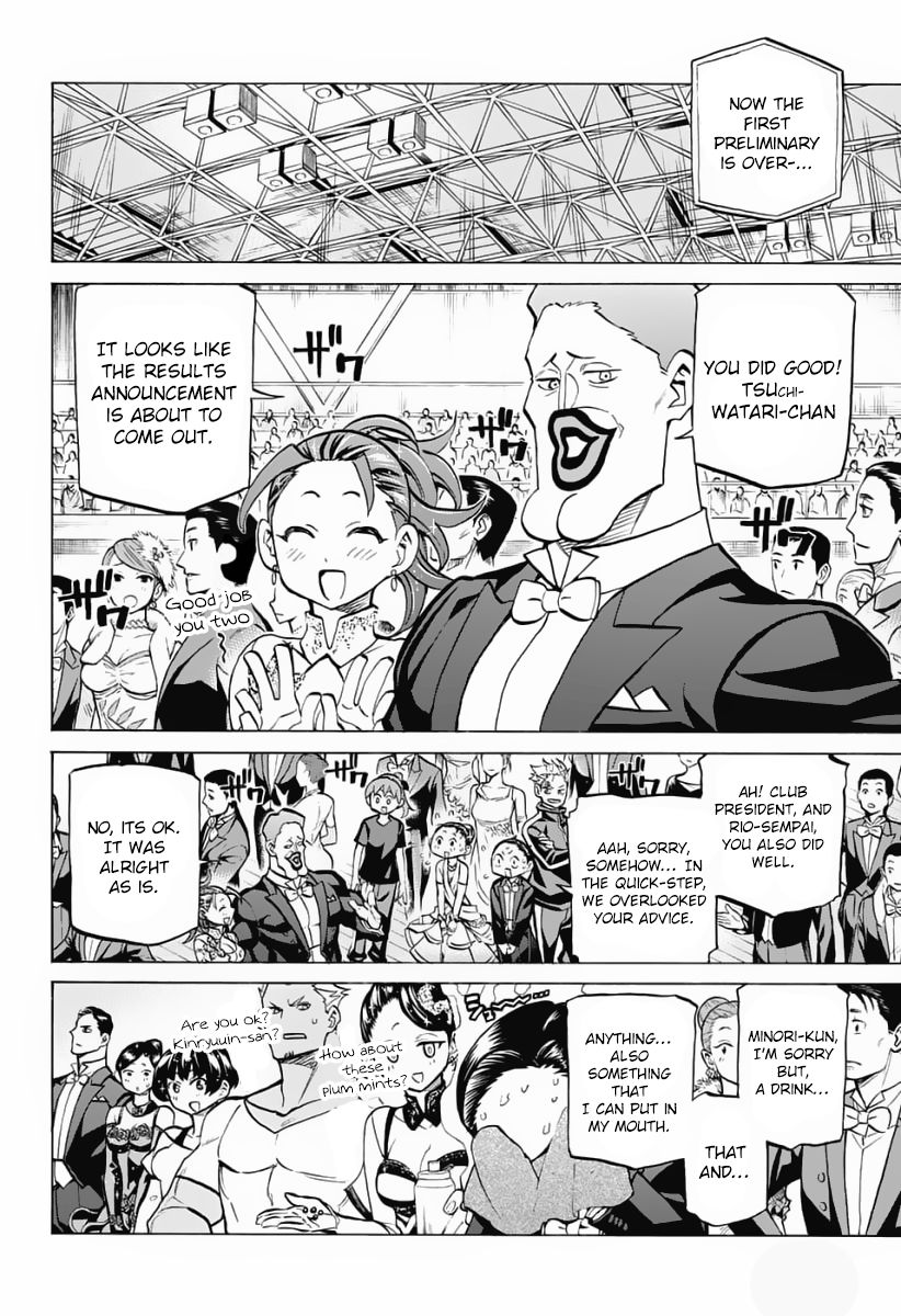 Seshiji o Pin! to - Shikakou Kyougi Dance-bu e Youkoso Chapter 36 page 6 - Chapter 36 : Results Announcement