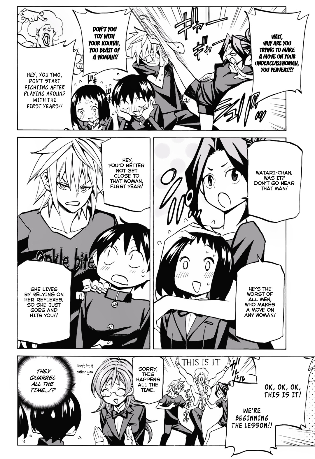 Seshiji o Pin! to - Shikakou Kyougi Dance-bu e Youkoso Chapter 4 page 10 - Chapter 4 : Dance club begins today!