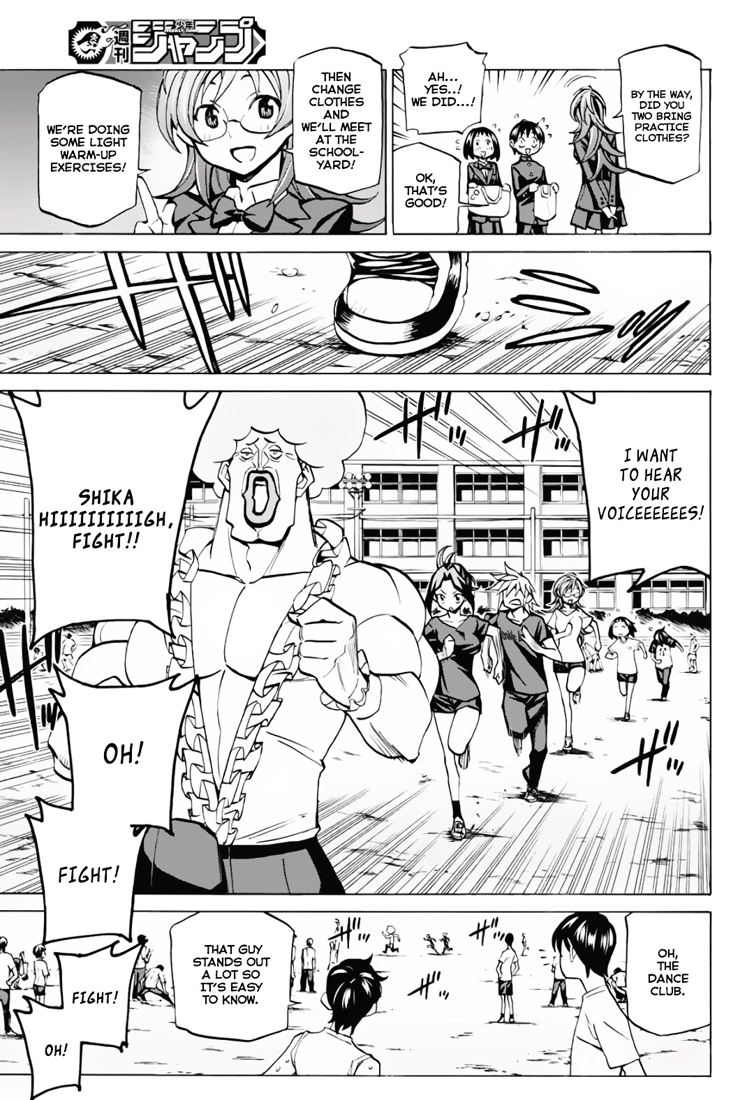 Seshiji o Pin! to - Shikakou Kyougi Dance-bu e Youkoso Chapter 4 page 11 - Chapter 4 : Dance club begins today!