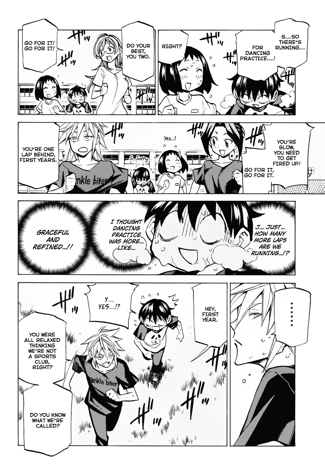 Seshiji o Pin! to - Shikakou Kyougi Dance-bu e Youkoso Chapter 4 page 12 - Chapter 4 : Dance club begins today!
