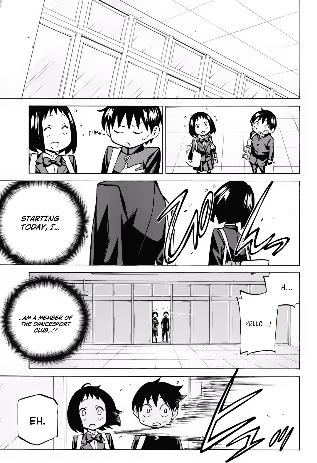 Seshiji o Pin! to - Shikakou Kyougi Dance-bu e Youkoso Chapter 4 page 4 - Chapter 4 : Dance club begins today!