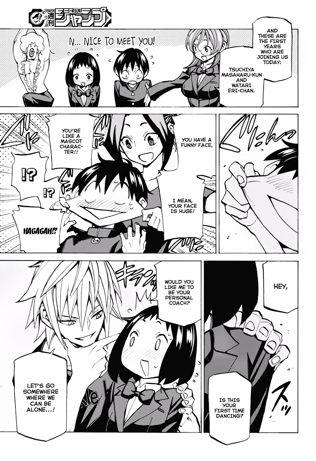 Seshiji o Pin! to - Shikakou Kyougi Dance-bu e Youkoso Chapter 4 page 9 - Chapter 4 : Dance club begins today!