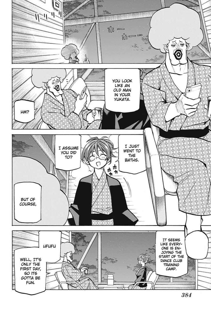 Seshiji o Pin! to - Shikakou Kyougi Dance-bu e Youkoso Chapter 40 page 10 - Chapter 40 : The Thing in the First Night of Training Camp