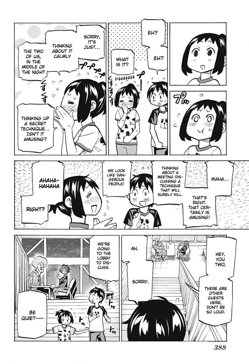 Seshiji o Pin! to - Shikakou Kyougi Dance-bu e Youkoso Chapter 40 page 14 - Chapter 40 : The Thing in the First Night of Training Camp