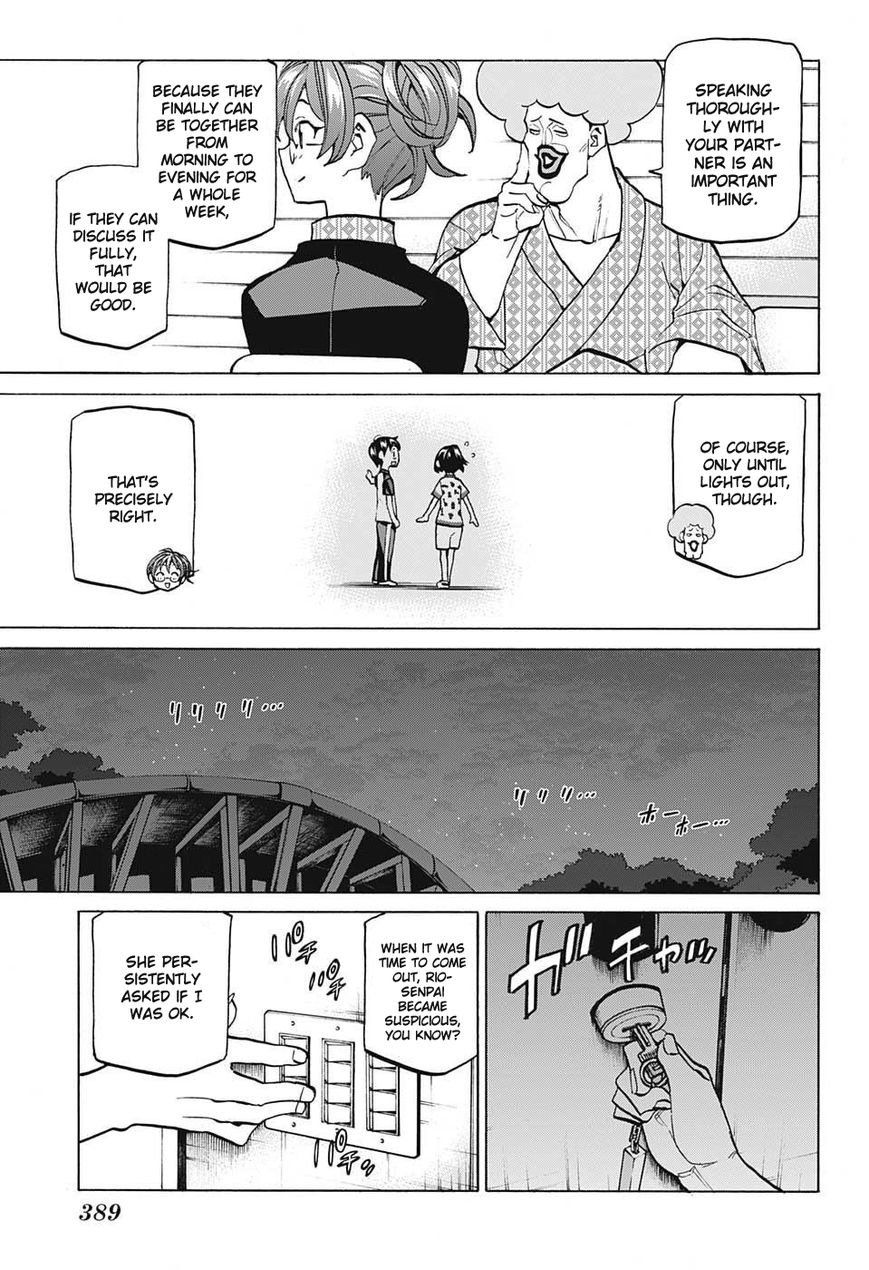 Seshiji o Pin! to - Shikakou Kyougi Dance-bu e Youkoso Chapter 40 page 15 - Chapter 40 : The Thing in the First Night of Training Camp