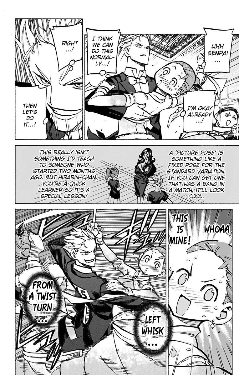 Seshiji o Pin! to - Shikakou Kyougi Dance-bu e Youkoso Chapter 48 page 13 - Chapter 48 : Hirari's Debut