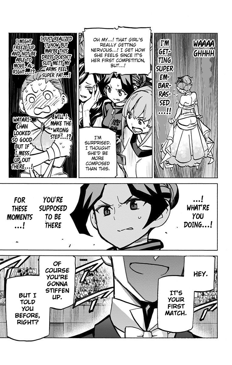 Seshiji o Pin! to - Shikakou Kyougi Dance-bu e Youkoso Chapter 48 page 7 - Chapter 48 : Hirari's Debut