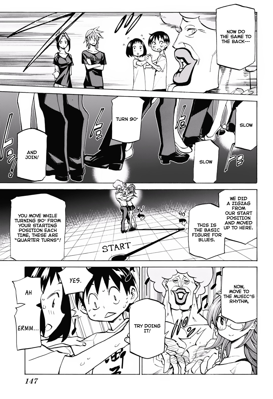 Seshiji o Pin! to - Shikakou Kyougi Dance-bu e Youkoso Chapter 5 page 11 - Chapter 5 : Awkward Blues