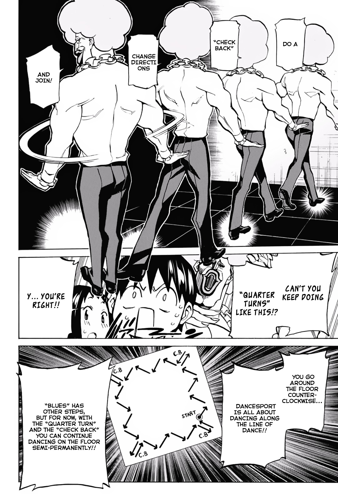 Seshiji o Pin! to - Shikakou Kyougi Dance-bu e Youkoso Chapter 5 page 14 - Chapter 5 : Awkward Blues