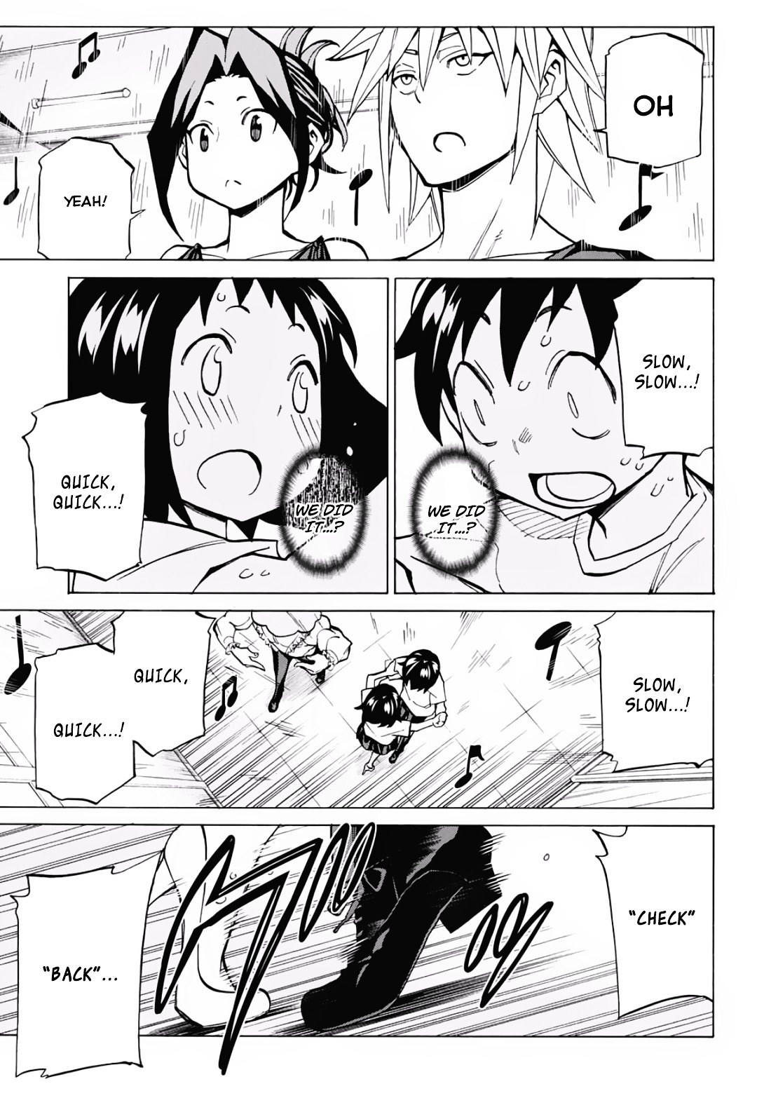 Seshiji o Pin! to - Shikakou Kyougi Dance-bu e Youkoso Chapter 5 page 17 - Chapter 5 : Awkward Blues