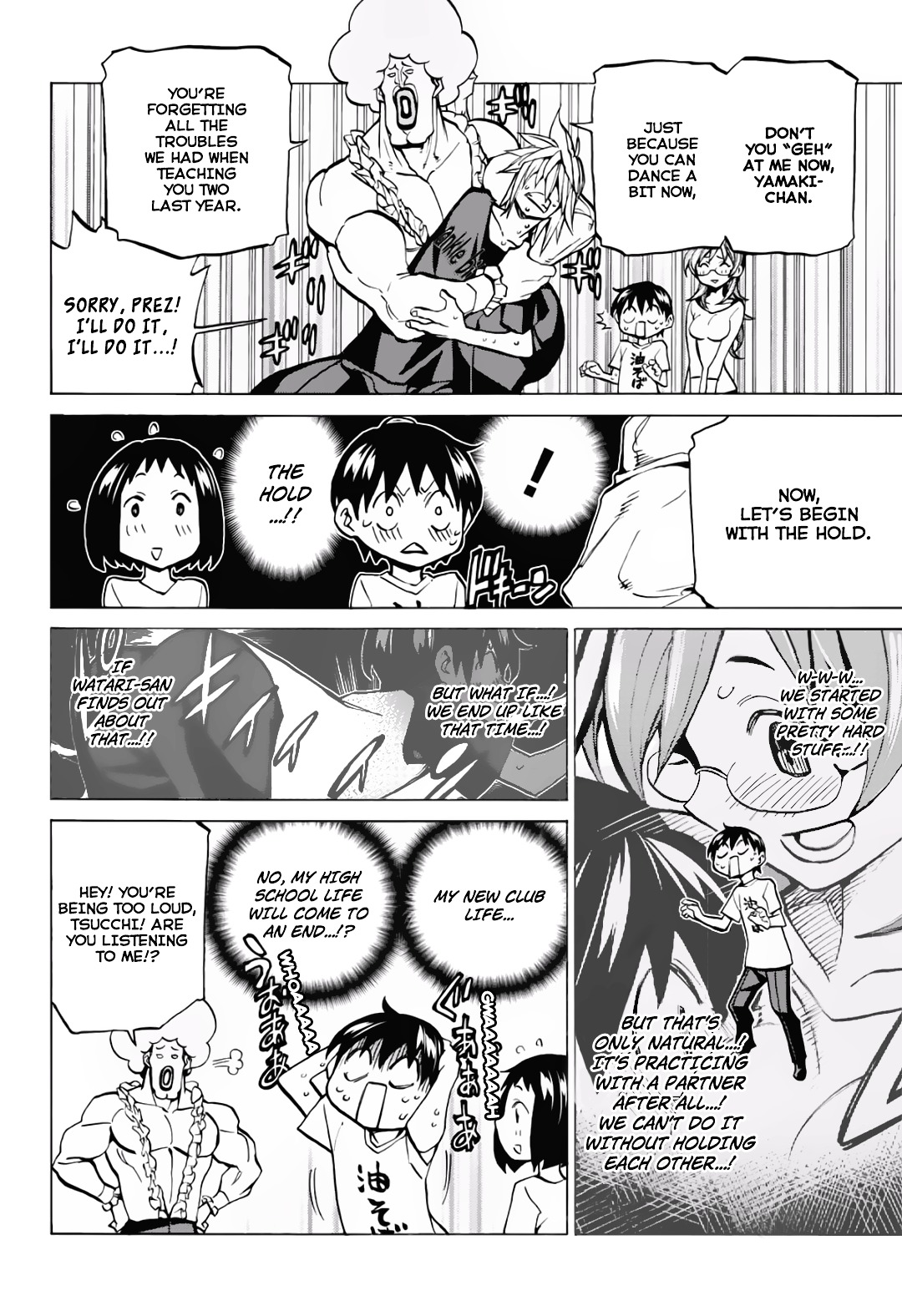 Seshiji o Pin! to - Shikakou Kyougi Dance-bu e Youkoso Chapter 5 page 6 - Chapter 5 : Awkward Blues