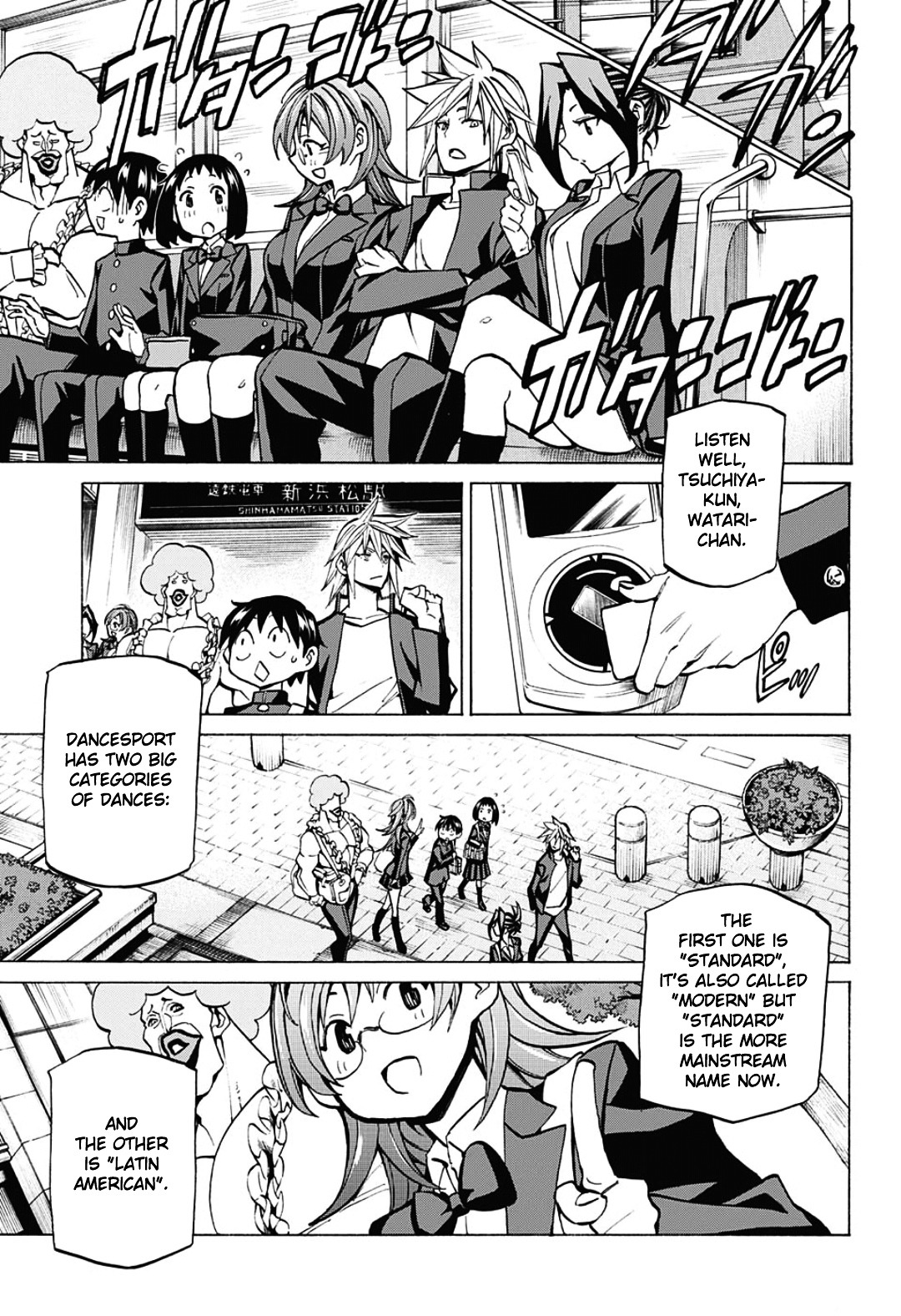 Seshiji o Pin! to - Shikakou Kyougi Dance-bu e Youkoso Chapter 6 page 11 - Chapter 6 : Change to a dress after school