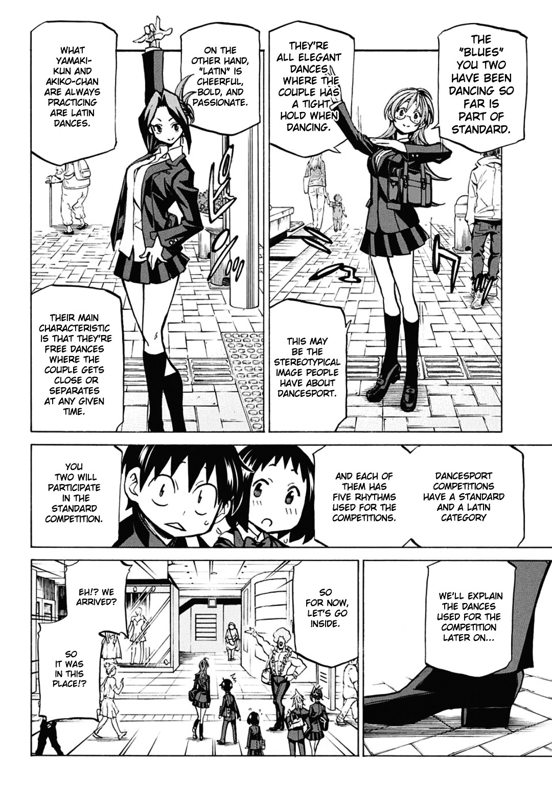Seshiji o Pin! to - Shikakou Kyougi Dance-bu e Youkoso Chapter 6 page 12 - Chapter 6 : Change to a dress after school