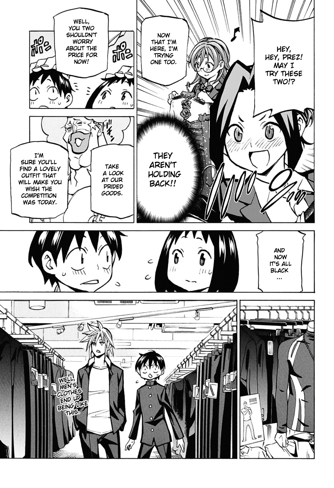 Seshiji o Pin! to - Shikakou Kyougi Dance-bu e Youkoso Chapter 6 page 15 - Chapter 6 : Change to a dress after school