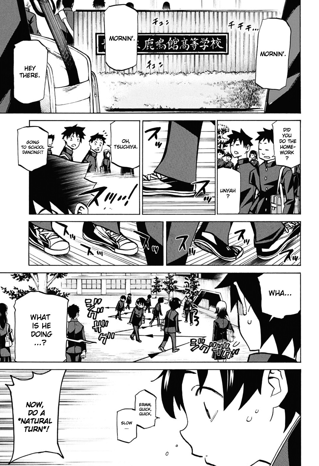 Seshiji o Pin! to - Shikakou Kyougi Dance-bu e Youkoso Chapter 6 page 3 - Chapter 6 : Change to a dress after school