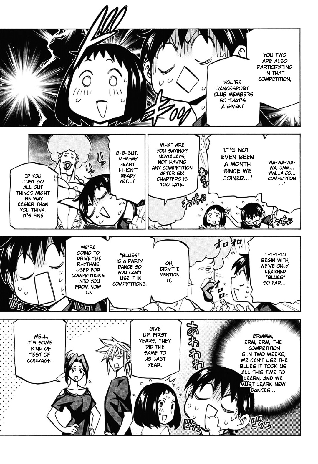 Seshiji o Pin! to - Shikakou Kyougi Dance-bu e Youkoso Chapter 6 page 9 - Chapter 6 : Change to a dress after school
