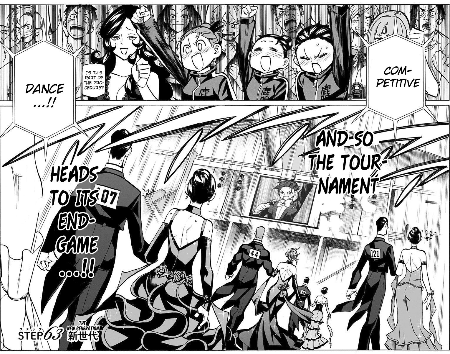 Seshiji o Pin! to - Shikakou Kyougi Dance-bu e Youkoso Chapter 63 page 8 - Chapter 63 : The New Generation