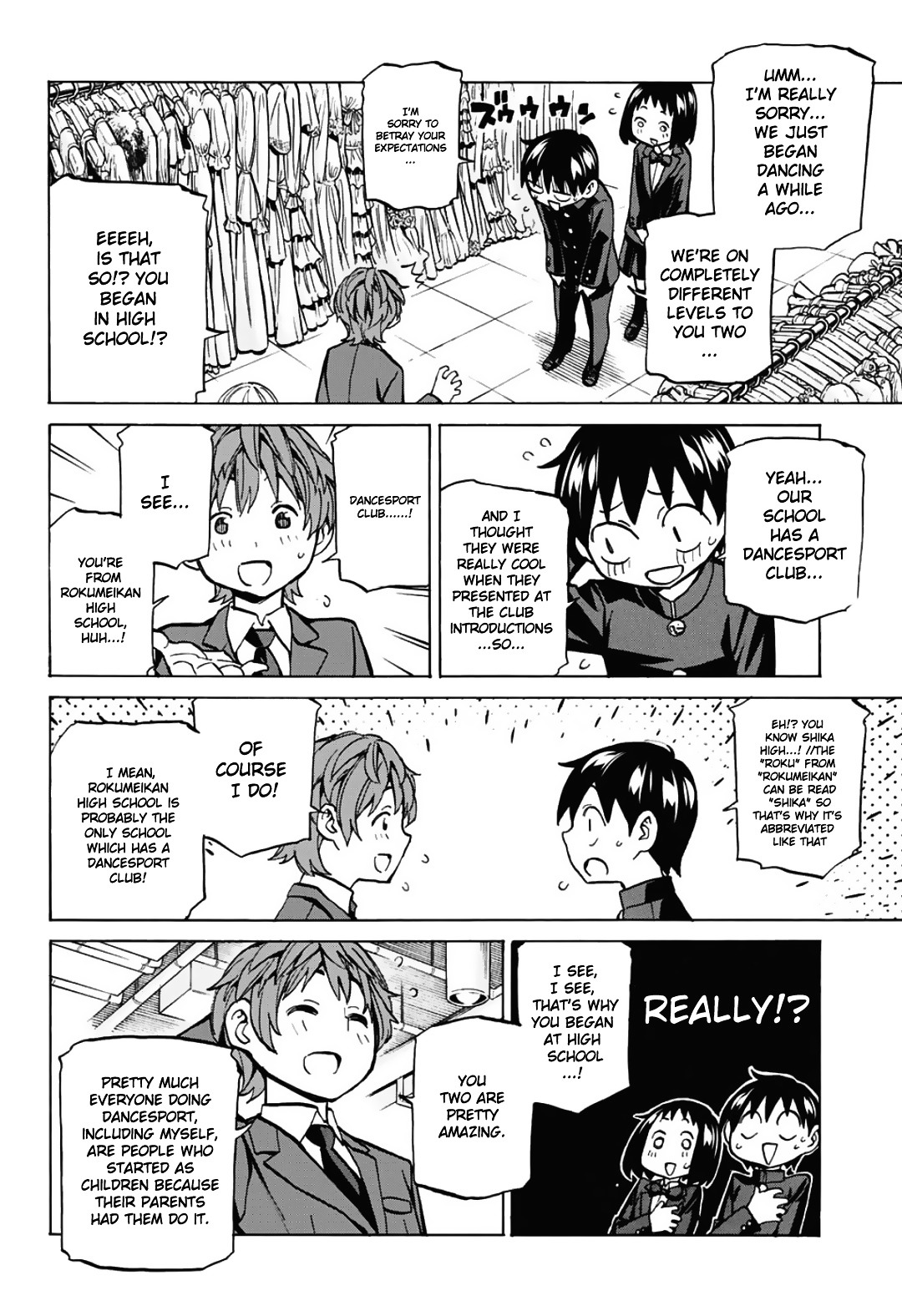 Seshiji o Pin! to - Shikakou Kyougi Dance-bu e Youkoso Chapter 7 page 12 - Chapter 7 : From Russia With Love