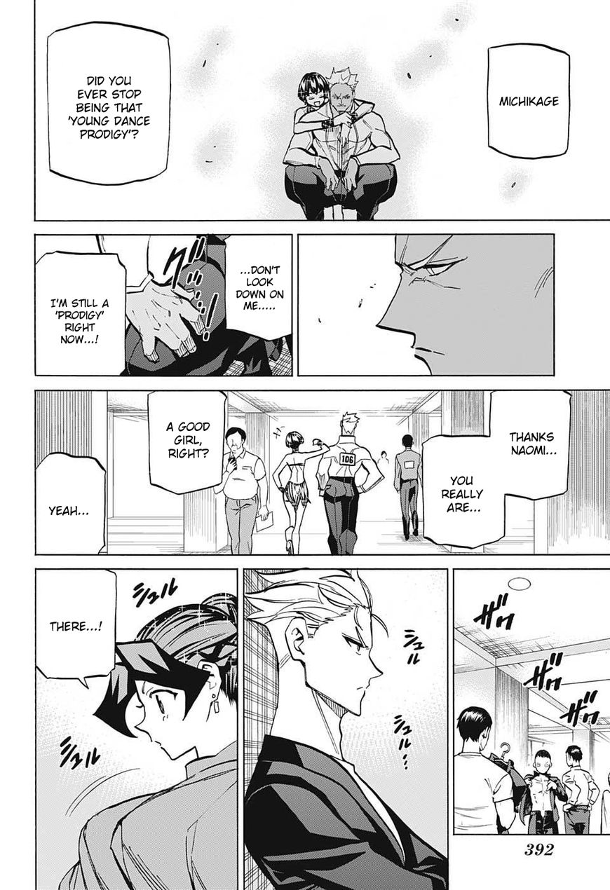 Seshiji o Pin! to - Shikakou Kyougi Dance-bu e Youkoso Chapter 73 page 14 - Chapter 73 : Baton Pass