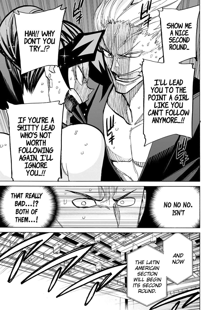 Seshiji o Pin! to - Shikakou Kyougi Dance-bu e Youkoso Chapter 76 page 7 - Chapter 76 : Belligerent