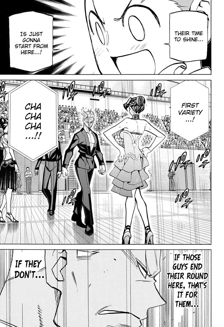 Seshiji o Pin! to - Shikakou Kyougi Dance-bu e Youkoso Chapter 76 page 9 - Chapter 76 : Belligerent