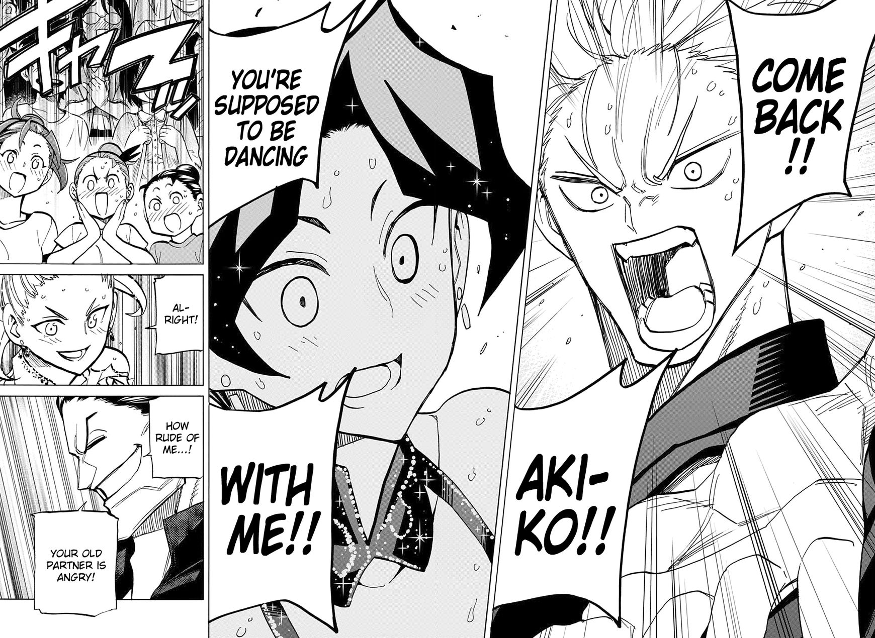 Seshiji o Pin! to - Shikakou Kyougi Dance-bu e Youkoso Chapter 78 page 14 - Chapter 78 : Escort