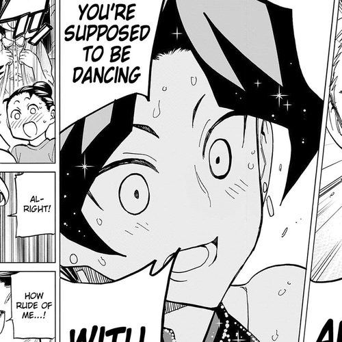 Seshiji o Pin! to - Shikakou Kyougi Dance-bu e Youkoso Chapter 78 : Escort cover