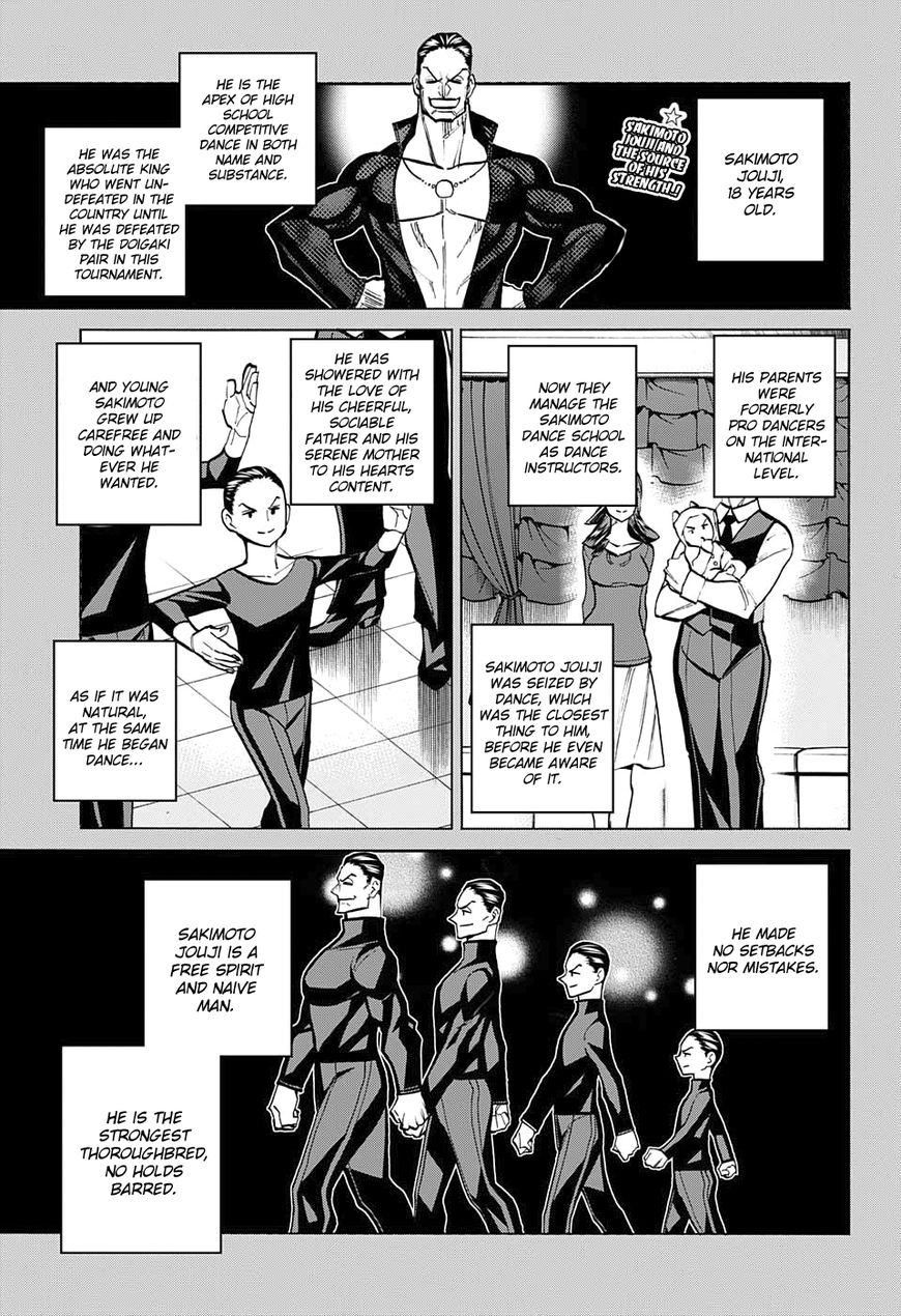 Seshiji o Pin! to - Shikakou Kyougi Dance-bu e Youkoso Chapter 79 page 1 - Chapter 79 : Sakimoto Jouji has some thoughts