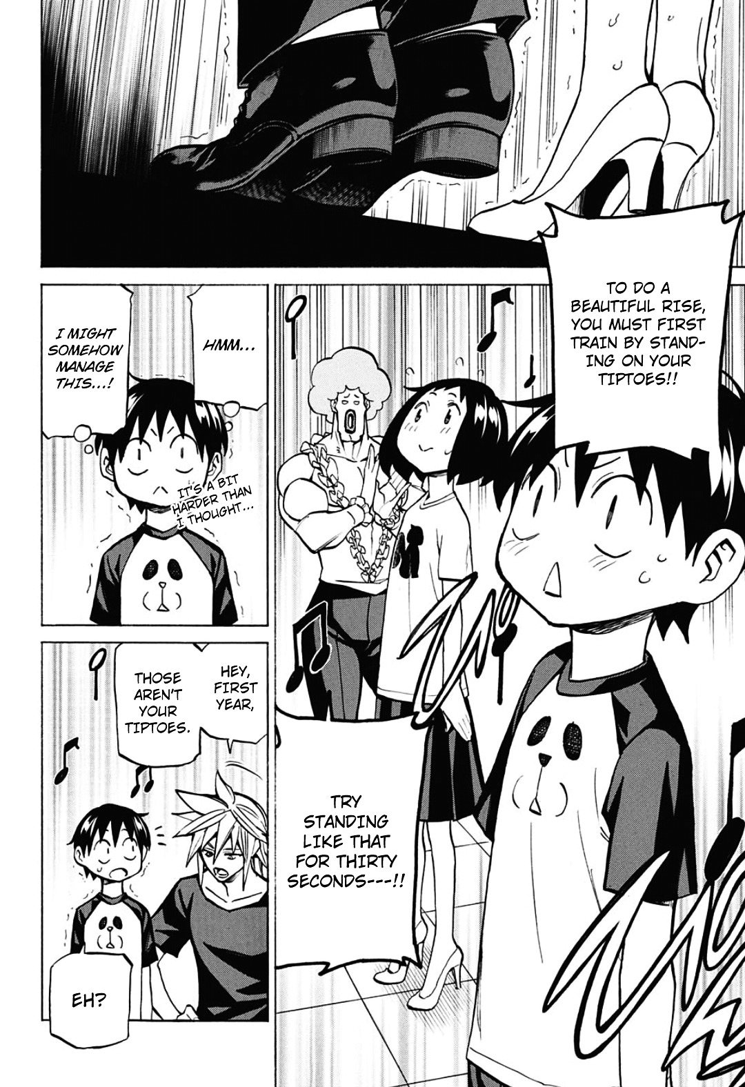 Seshiji o Pin! to - Shikakou Kyougi Dance-bu e Youkoso Chapter 8 page 11 - Chapter 8 : Dance Waltz!