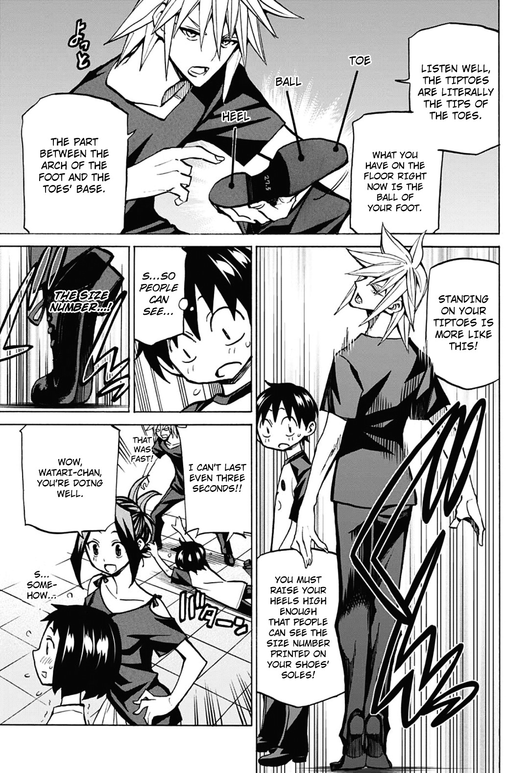 Seshiji o Pin! to - Shikakou Kyougi Dance-bu e Youkoso Chapter 8 page 12 - Chapter 8 : Dance Waltz!
